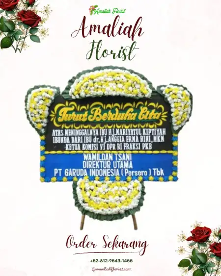 Papan Bunga Duka Venue Pernikahan Cibinong